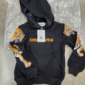COURAGEOUS TIGER HOODIE *NEW/tagged/bagged* Size 4T